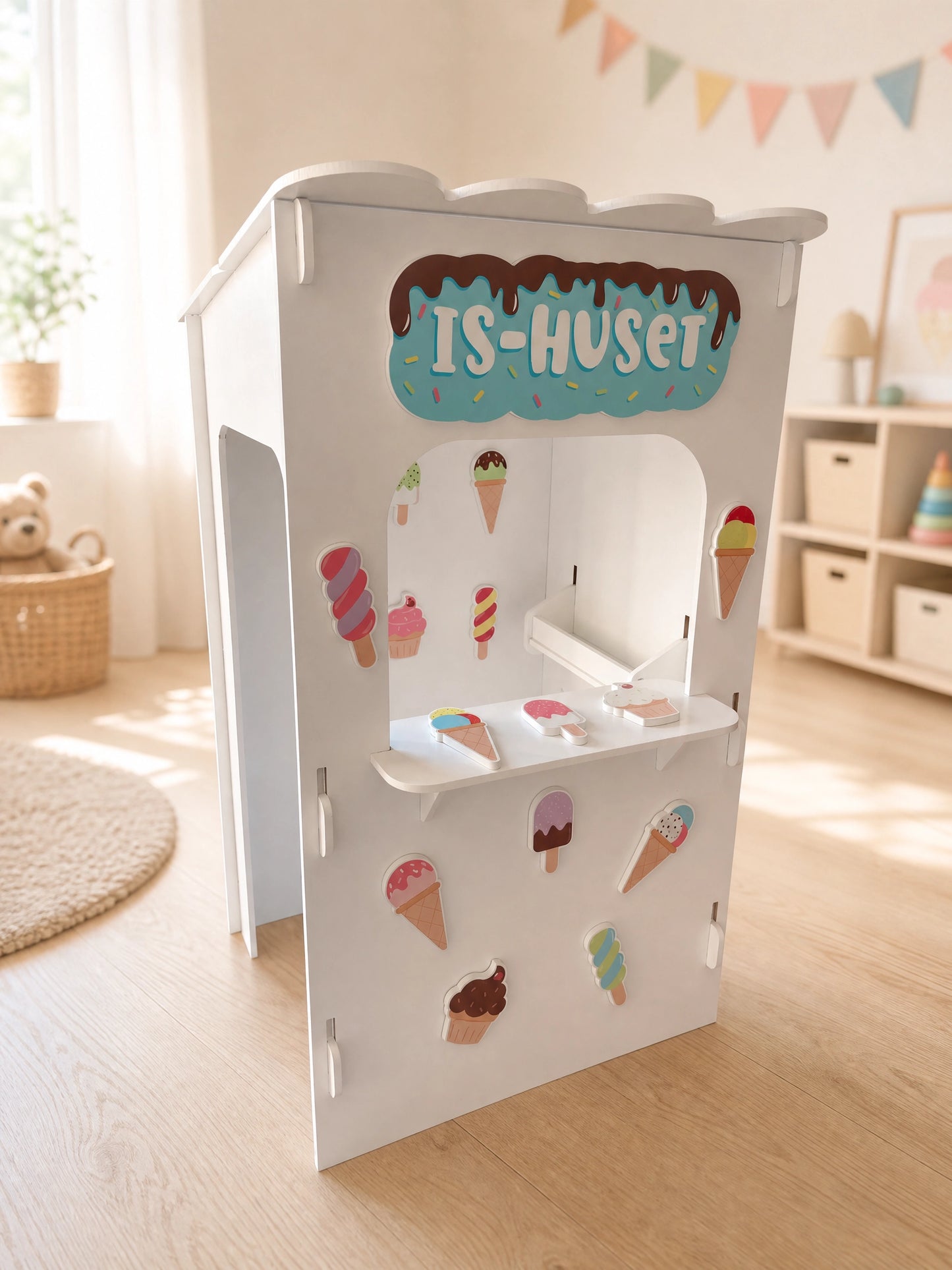 Ice cream shop playhouse